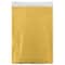 JAM Paper 12" x 18" Gold Foil Open End Envelopes with Self Adhesive Closure, 25ct.